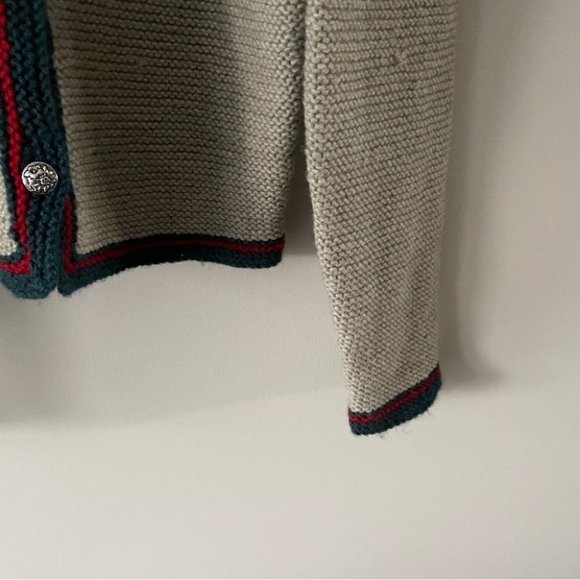 𝅺Vintage Handmade Knit Cardigan Sweater - Picture 4 of 5
